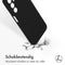 Accezz Samsung Galaxy A25 - Liquid Silicone Backcover - Schokabsorberend - Zwart