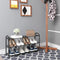 Rootz XXL - Schoenenrek - 3-laags - Zwart - 79x19,5x45cm