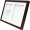 Deknudt Frames multifotolijst - bruin - passe-partout - 2 foto's 15x20
