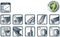 Pica 6032 - BIG Dry Navulling - 12 stuks - Wit