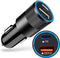USB A USB C Autolader - USB A Kabel