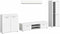 Furnilux Jam - Woonkamercombinatie - Tijdloos en functioneel - Wit - 35x330x159cm