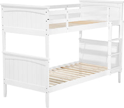 Beliani Radon - Stapelbed - Wit - Hout