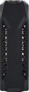 vidaXL - Vliegendoder - 12 - W - aluminium - ABS - zwart