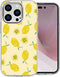iMoshion Hoesje Geschikt voor iPhone 14 Pro Hoesje Siliconen - iMoshion Design hoesje - Geel / Lemons