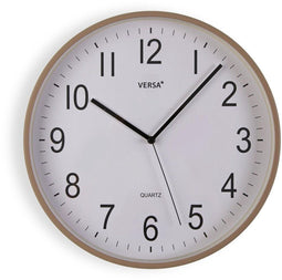 Versa - Muurklok - 40 x 40 x 5,5 cm - Grijs