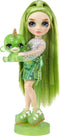 Rainbow High Klassieke Modepop - 28 cm - Jade (groen) - Met slijmset en diertje