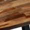 vidaXL - Salontafel - ovaal - 120x60x30 - cm - massief - gerecycled - teakhout
