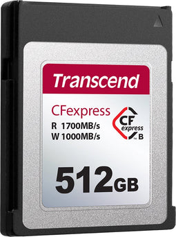 Transcend CFexpress 820 - Geheugenkaart - 512GB - 1700MB/s lezen - Zwart