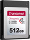 Transcend CFexpress 820 - Geheugenkaart - 512GB - 1700MB/s lezen - Zwart
