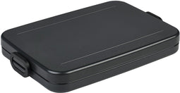 Mepal Lunchbox flat - Broodtrommel voor 4 boterhammen - Nordic black
