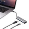 Trust 23328 - USB-C naar USB-A Hub - 4 poorten 5 Gbps - Grijs