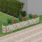 vidaXL - Gabion - plantenbak - verhoogd - 400x50x50 - cm - gegalvaniseerd - ijzer