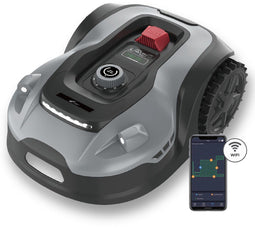Zoef Robot Hans - Robotmaaier - 2000m² - Super Wifi - App - Ultrasonisch obstakelherkenning