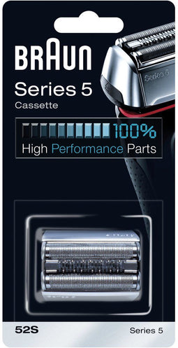 Braun Series 5 52S - Vervangend Scheerblad - Optimale prestaties - Zilver