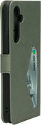 Mobiparts Galaxy A54 (2023) 5G - Classic Wallet Case - Ruimte voor pasjes - Groen