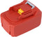 Akku Power GmbH P5108R - Vervangende batterij - 18V 5.0Ah - Donkerrood