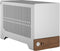 Fractal Design Terra - Mini-ITX Behuizing - Aluminium Walnoot - Zilver