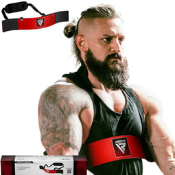 RDX T2 - Arm Blaster - Ergonomisch design en neopreen pads - Rood