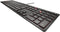 Cherry KC 6000 Slim - Toetsenbord - Bedraad - Qwerty US - Zwart