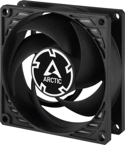 ARCTIC P8 PWM PST - Ventilator 80mm - 40,3m³/h luchtstroom - Zwart (1-pack)