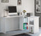 VCM Houten hoekbureau Hoekbureau Computerbureau PC-compartiment Lusias Houten hoekbureau Hoekbureau Computerbureau PC-compartiment Lusias