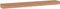 vidaXL - Wandschappen - 2 - st - 110x15x4 - cm - massief - teakhout