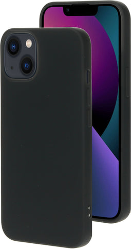 Mobiparts Silicone Cover - Soft case - Krasbestendig - Zwart