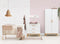 Bopita Lotte commode met 3 laden - Wit/Naturel