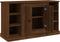 vidaXL - Dressoir - 100x35,5x60 - cm - bewerkt - hout - bruin - eikenkleur