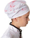 Dressforfun Griezelige kok 140 - Kostuum Halloween - Koksjas met schort en muts - Zwart-wit