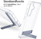 iMoshion Hoesje Geschikt voor Samsung Galaxy S24 Hoesje - iMoshion Stand Backcover - Transparant