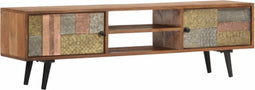 vidaXL - Tv-meubel - 140x30x40 - cm - massief - acaciahout