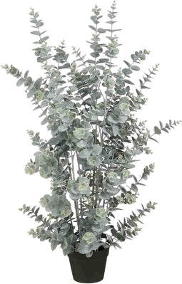 Mica Decorations Kunstplant Eucalyptus - 40x40x113 cm - Polyethyleen - Groen