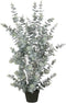 Mica Decorations Kunstplant Eucalyptus - 40x40x113 cm - Polyethyleen - Groen