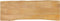 vidaXL - Tafelblad - met - natuurlijke - rand - 120x40x3,8 - cm - massief - mangohout