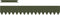 vidaXL - Tuinrand - 10 - stuks - Olijfgroen - 100x0,5x15 - cm - Kunststof