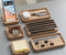 Oakywood OakyBlocks Small Tray - Massief Eikenhout - Catch All Bakje voor Magnetische Modulaire Bureau Organiser