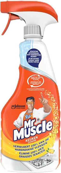 Mr Muscle Keukenreiniger Spray - Citroen - Voor Alle Oppervlakken