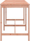 vidaXL Tuintafel 203,5x90x110 cm massief douglashout