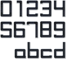 Paulmann - Solar LED-huisnummerverlichting - Nummer 7 IP44 3000K 6lm - Zwart