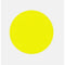 Klika - Etiket 35 mm rond fluor geel 1000 rol - 30 stuks