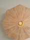 Good & Mojo - Plafondlamp Panama - Ø65 x 20 cm - Raffia - Kleur Naturel - Duurzaam Design - E27