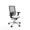 Piqueras y Crespo 2D086N0 - Bureaustoel - Verstelbare hoogte met armleuning - Wit