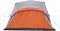 vidaXL - Tent - met - luifel - 9-persoons - snelontgrendeling - grijs - en - oranje