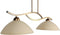 Steinhauer Anthea - hanglamp - 2 lichtbronnen - brons