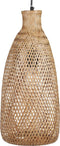 LWELA - Hanglamp - Lichte houtkleur - Bamboehout
