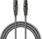 Nedis - Gebalanceerde Audiokabel - XLR 3-Pins Male - XLR 3-Pins Female - 5 m - Donkergrijs