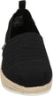 Skechers BOBS Highlights 2.0 - Homestreets Dames Espadrilles - Sleehak - Black - Maat 40