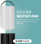 AirKing AKHU01BK - Ultrasoonbevochtiger - Topfill 3.5L - Hygrometer - Zwart
